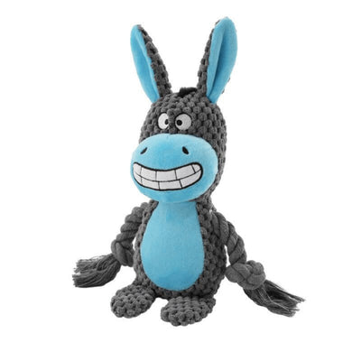 Durable Plush Dog Toy Heavy Chewer