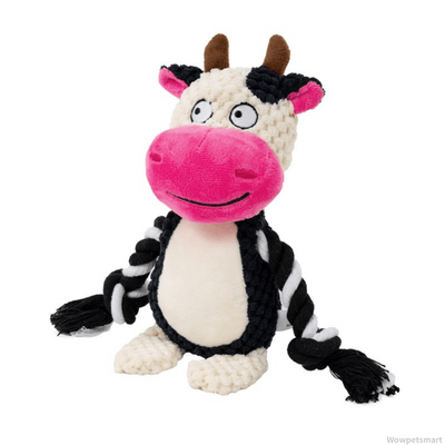Durable Plush Dog Toy Heavy Chewer