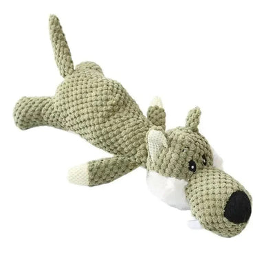 Durable Plush Dog Toy Heavy Chewer