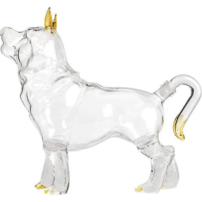 Classic Dog Shaped Wine Decanter
