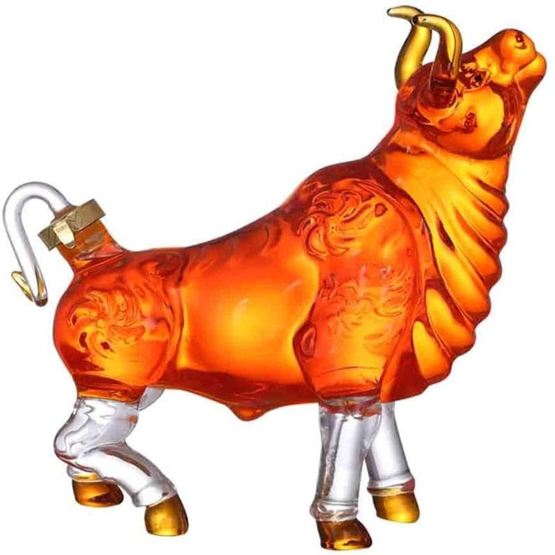 Bull Designed Wine Decanter