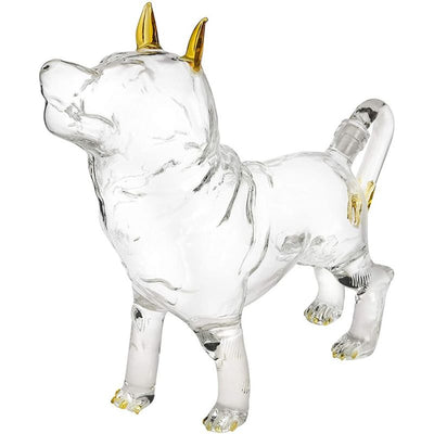 Classic Dog Shaped Wine Decanter