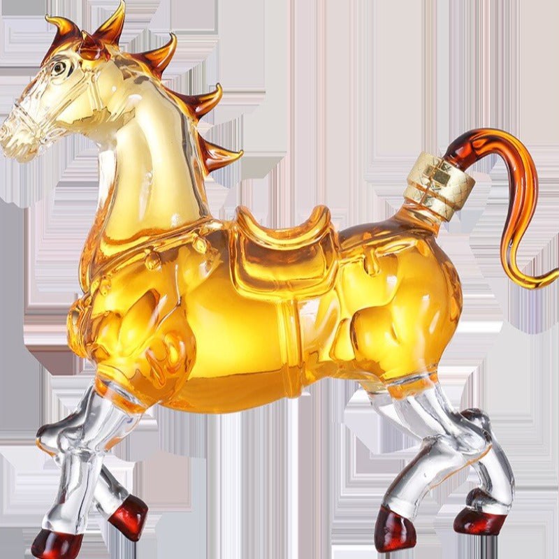 Horse Designed Wine Decanter