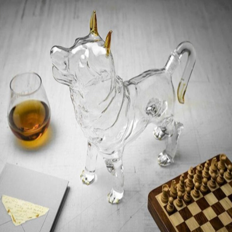 Classic Dog Shaped Wine Decanter