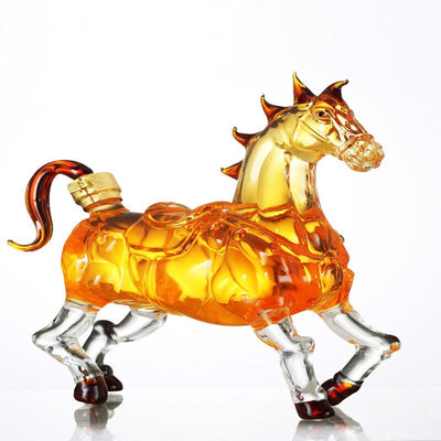 Horse Designed Wine Decanter