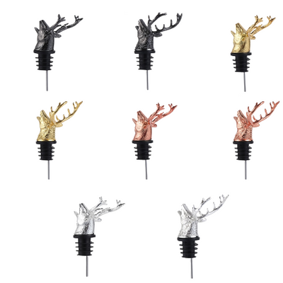 Deer Head Wine Pourers