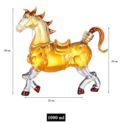 Horse Designed Wine Decanter