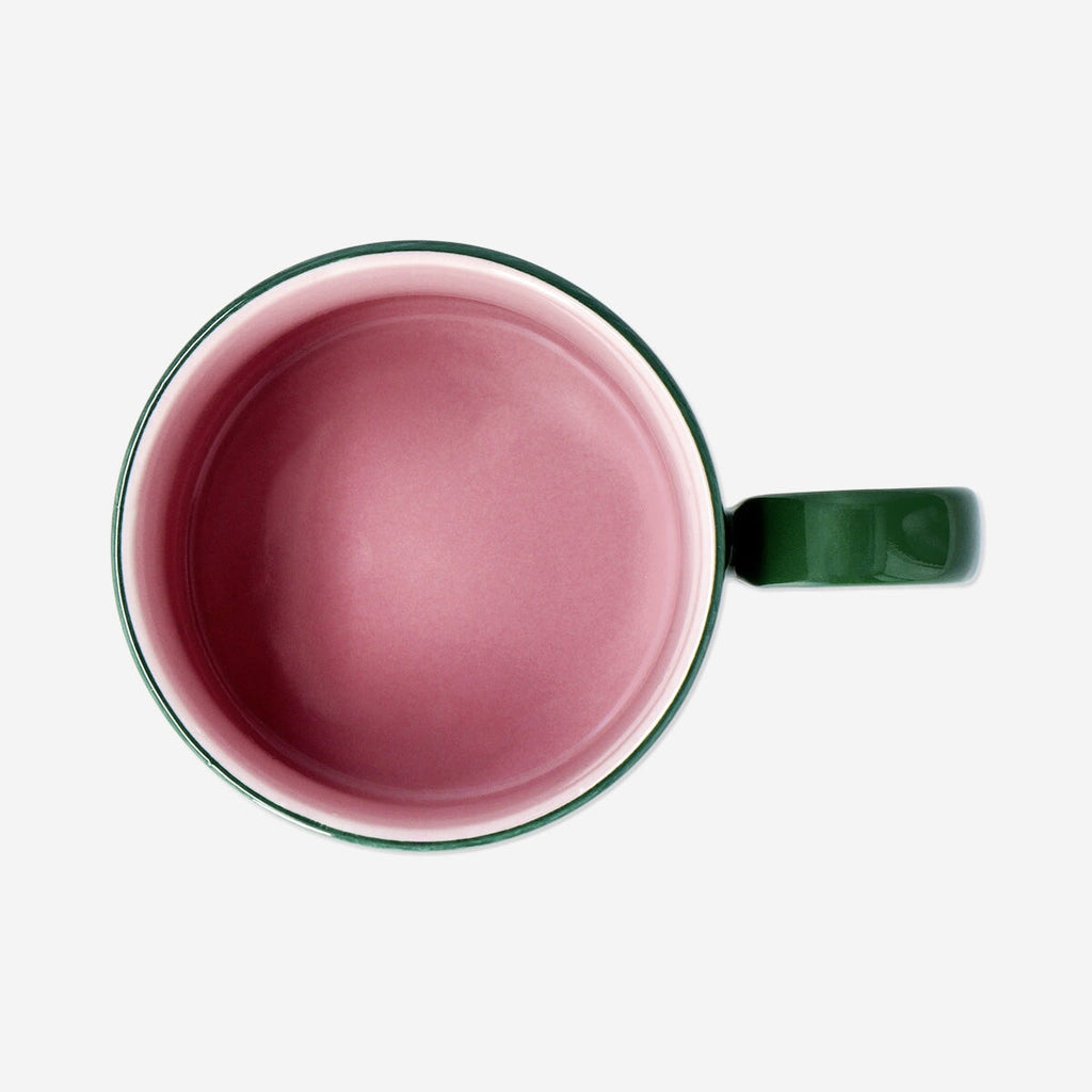 Mug with gingerbread men print - 300 ml