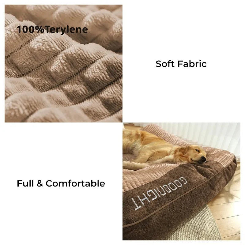 Orthopedic Large Dog Cushion Bed – Spine & Joint Support (XL–3XL)