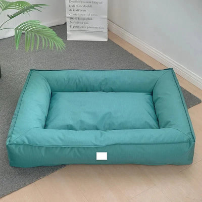 Orthopedic Waterproof Dog Bed for Large Dogs – Anti-Anxiety 360° Bolster, Washable (M–3XL)