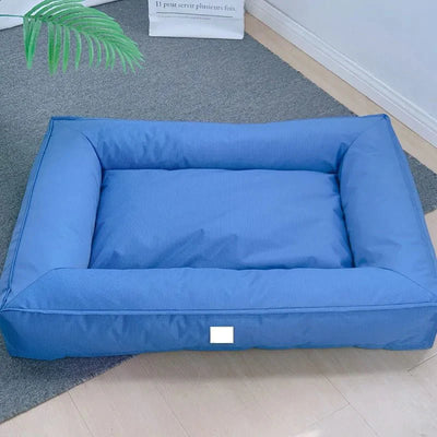Orthopedic Waterproof Dog Bed for Large Dogs – Anti-Anxiety 360° Bolster, Washable (M–3XL)