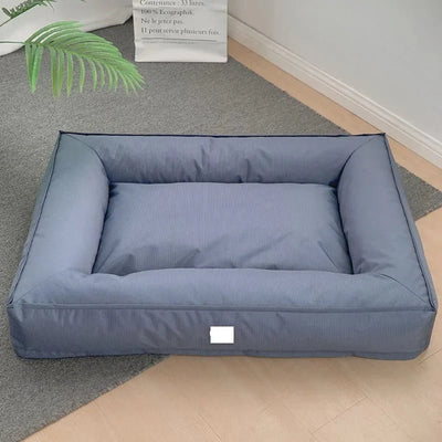Orthopedic Waterproof Dog Bed for Large Dogs – Anti-Anxiety 360° Bolster, Washable (M–3XL)