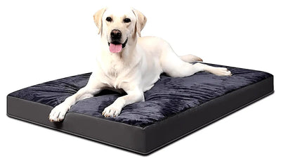 Orthopedic Waterproof Dog Bed Mat for Large Dogs – Dual-Sided, Memory Foam, Washable (XL)