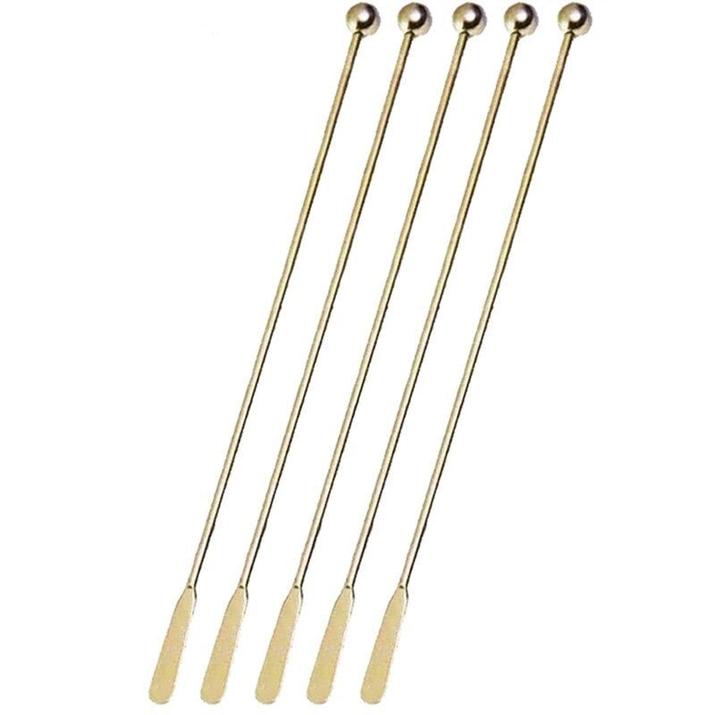 5 Piece Cocktail Mixing Bar Spoons