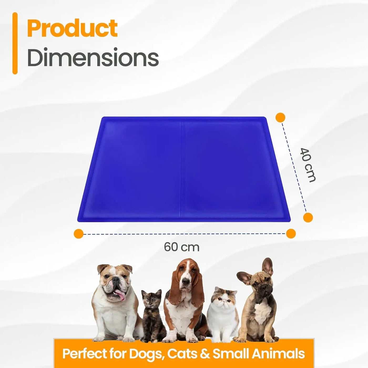 Cooling Dog Mat 64 × 44 cm