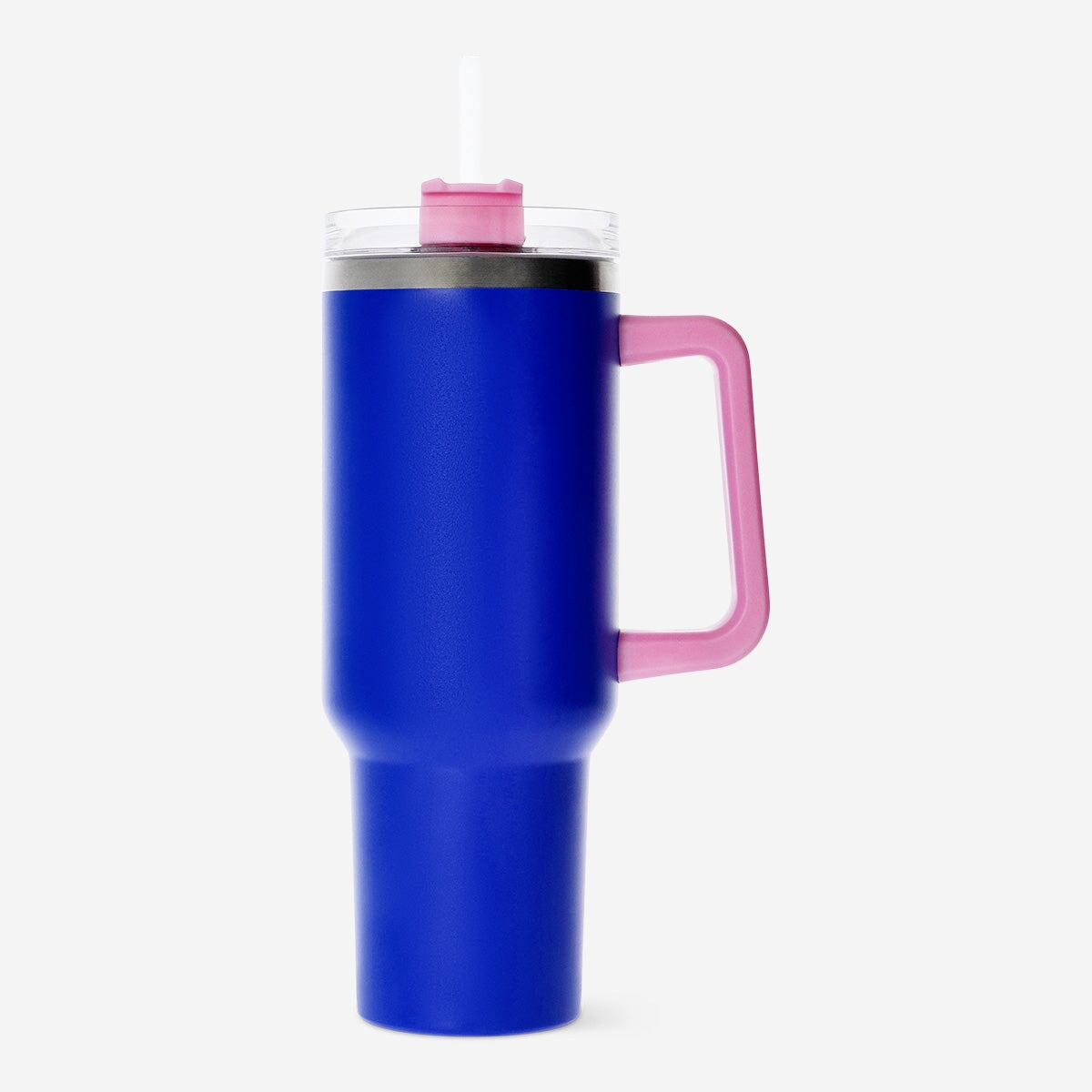 Tumbler with lid and straw. 1.2 L