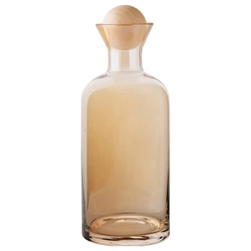 Golden Whiskey & Wine Decanter