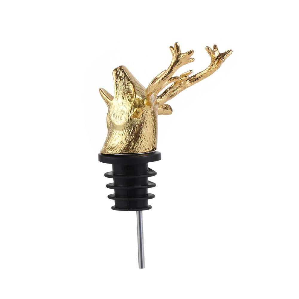 Deer Head Wine Pourers