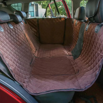 Dog Car Seat Cover & Hammock – Waterproof 6-in-1 Back Seat Protector, Washable