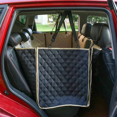 Dog Car Seat Cover & Hammock – Waterproof 6-in-1 Back Seat Protector, Washable