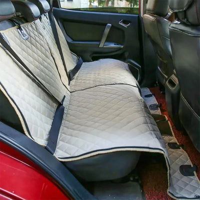 Dog Car Seat Cover & Hammock – Waterproof 6-in-1 Back Seat Protector, Washable