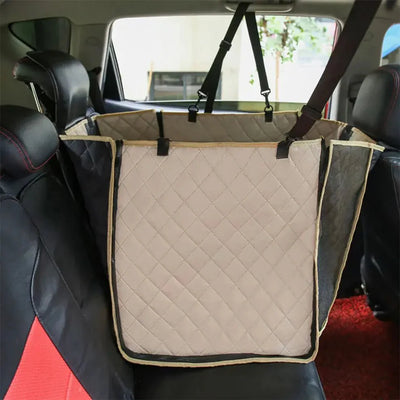 Dog Car Seat Cover & Hammock – Waterproof 6-in-1 Back Seat Protector, Washable